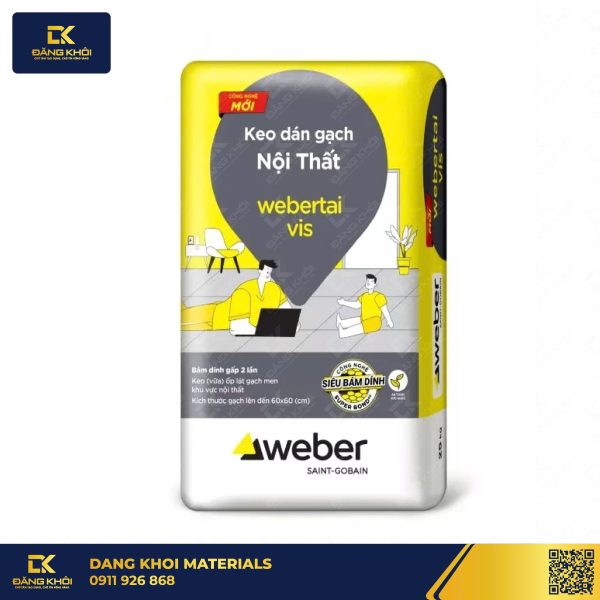 Keo dán gạch Webertai vis