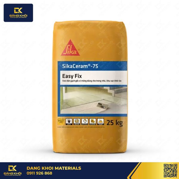 Keo dán gạch SikaCeram 75 Easy Fix