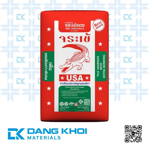 Keo dán gạch cá sấu Red Crocodile - Ảnh 2