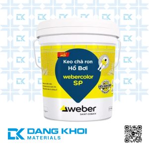 Keo chà ron hồ bơi Weber Color SP
