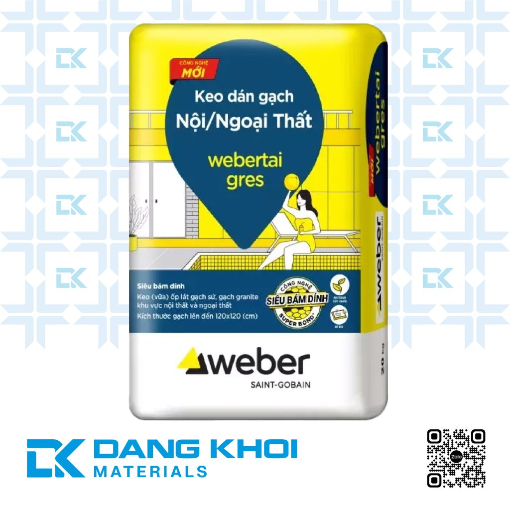 Keo dán gạch Webertai gres