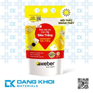 Keo chà ron Weber Color Siêu Trắng