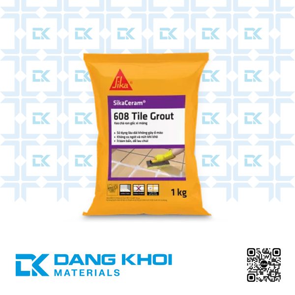 Keo Chà Ron SikaCeram 608 Tile Grout